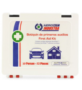 BOTIQUIN PRIMEROS AUX. 10PERS. EMBLISTADO PARA RETAIL (RD009)